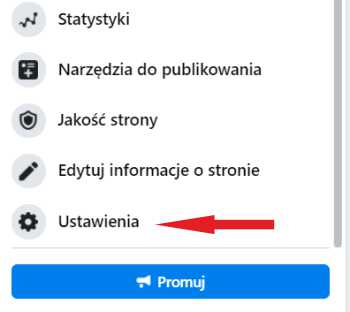 Ustawienia konta na Facebook